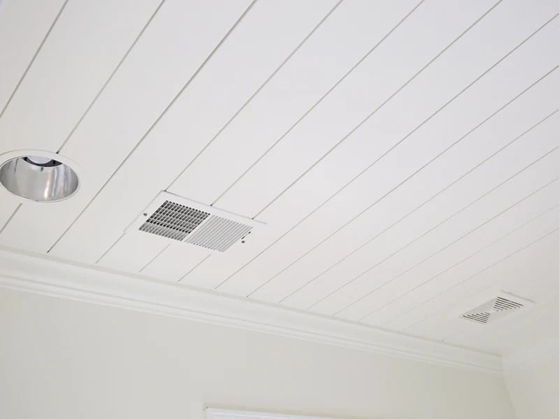DIY Shiplap Ceiling