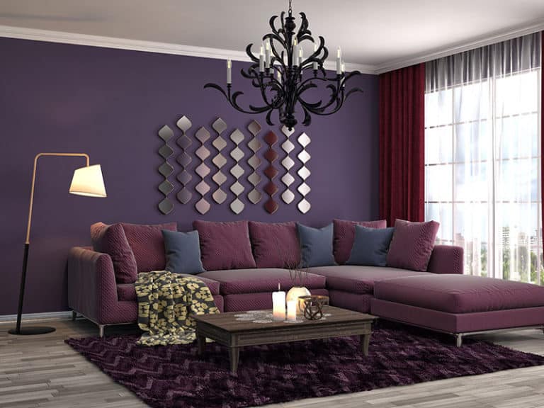 36+ Purple Living Room Ideas To Die For 2024