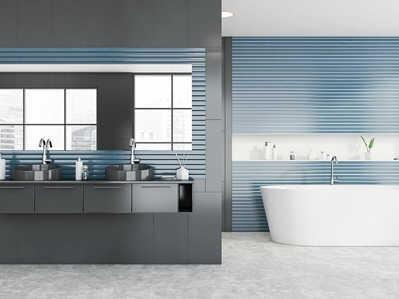 Gray Bathroom