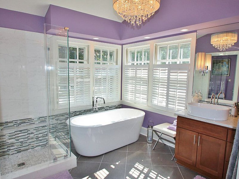 Gray Tile Floor