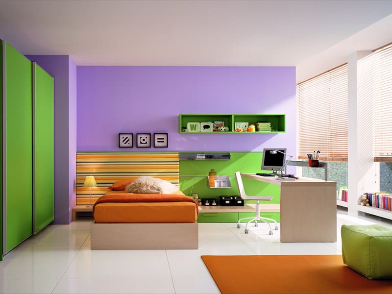 Green And Purple