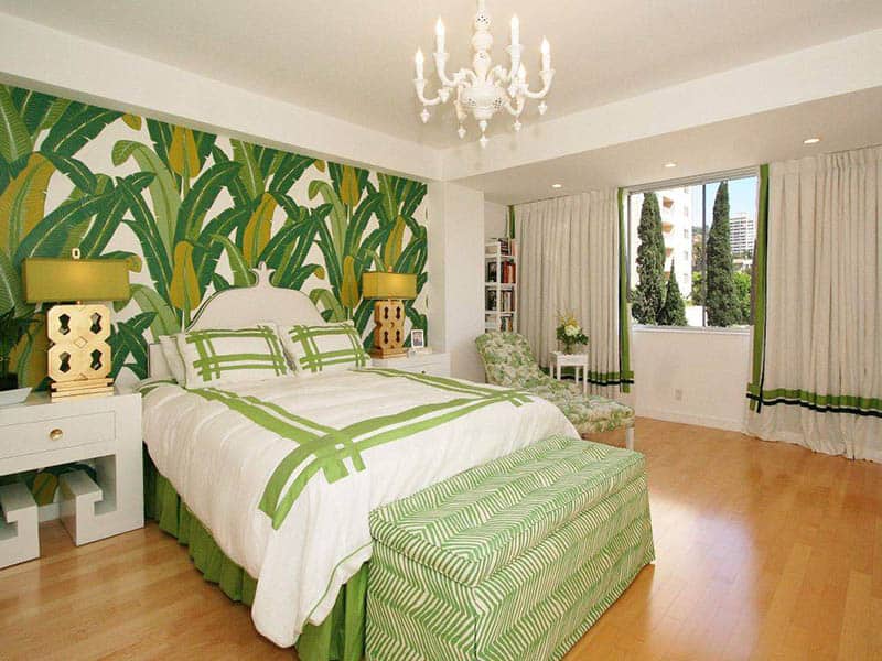 Green Western Bedroom