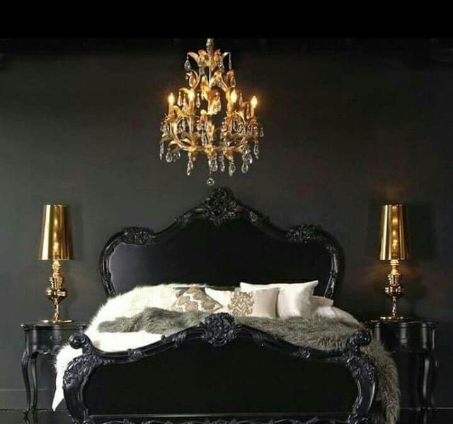 Light Gothic Bedroom