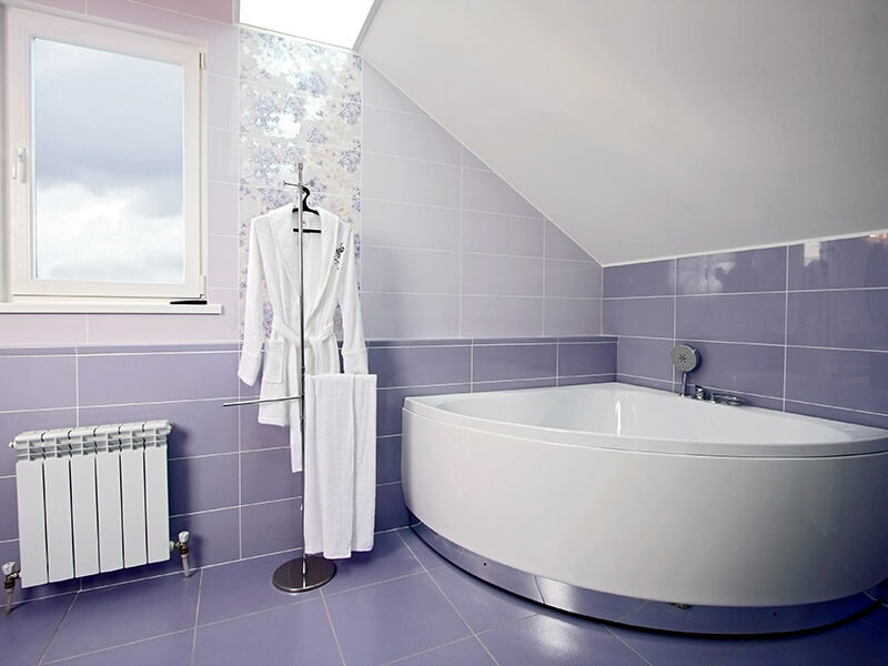 Lilac Bathroom