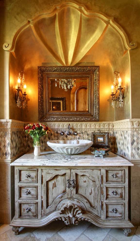 Luxury Powder Room 