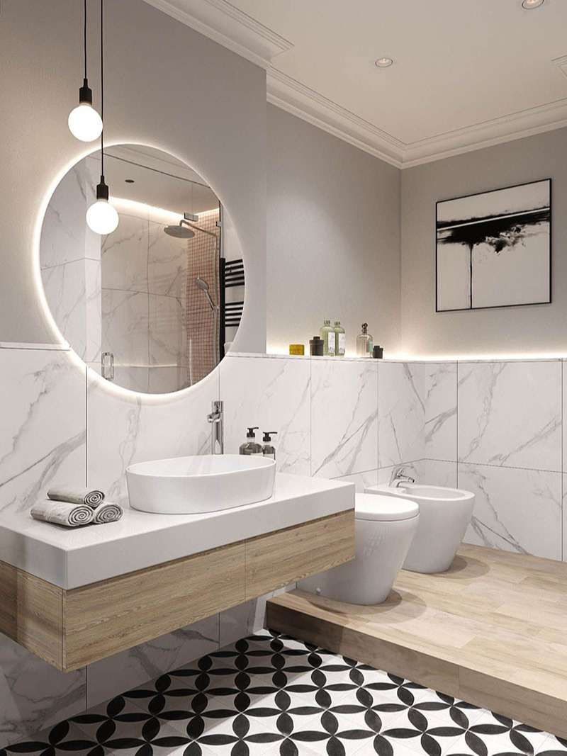 Luxury Scandinavian Bathroom