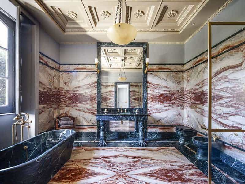 Marble Master Bathroom
