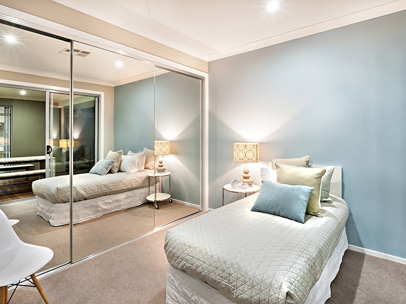 Mirror Wall Bedroom