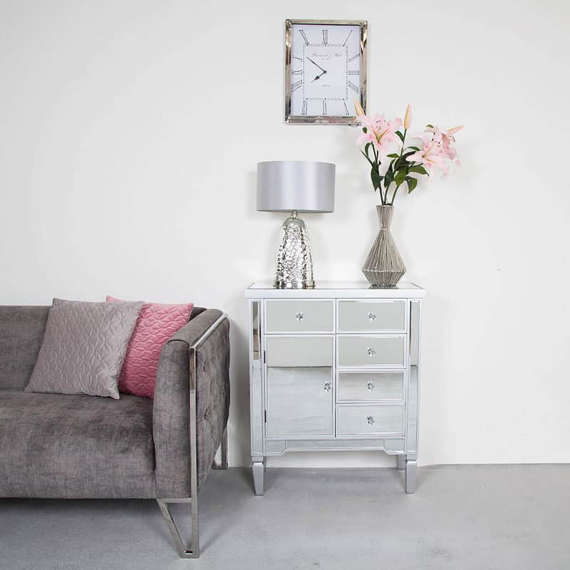 Mirrored Chest Of Drawers