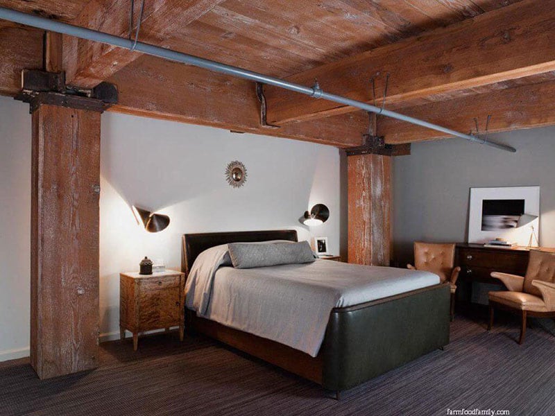 Mix Leather And Wood