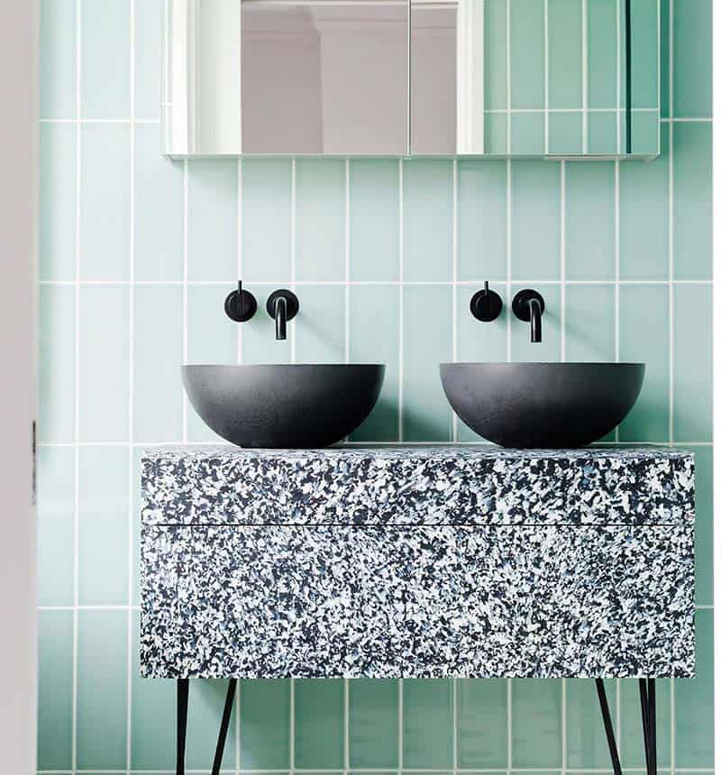 Modern Double Sinks