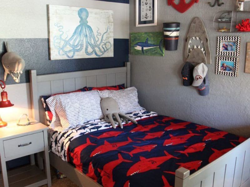 Nautical Style Bedroom 