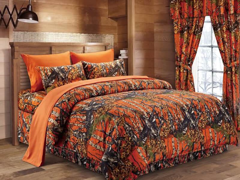 Orange Comforter Set
