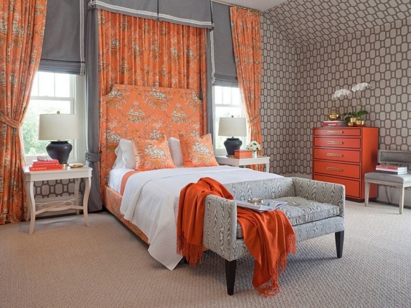 Orange Gray