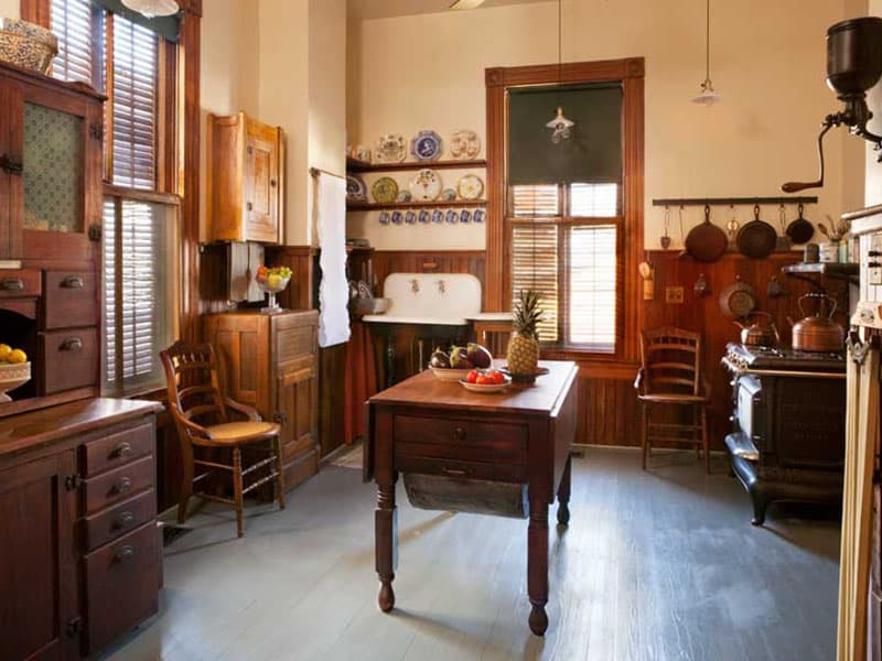 Original Victorian Cottage Kitchen