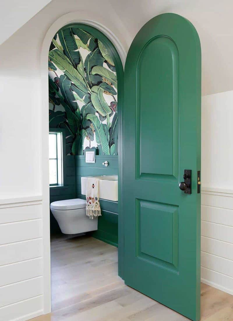 Painted Wooden Door