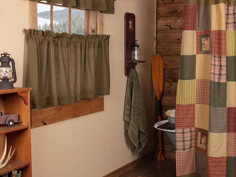 Patchwork Shower Curtain