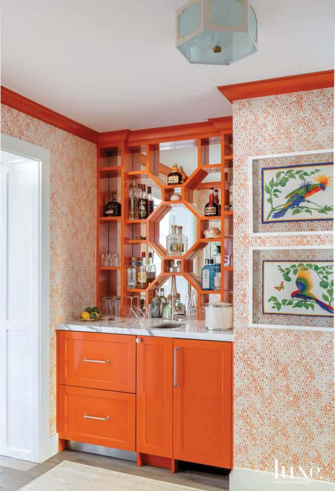 Peel The Orange Of Your Home Bar