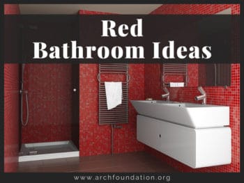 Red Bathroom Ideas