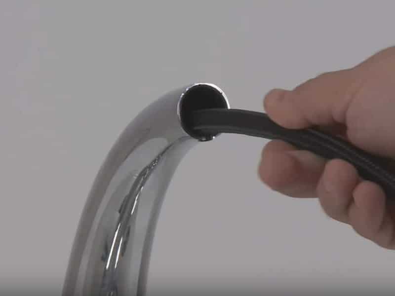 Reposition The Pull Out Faucet