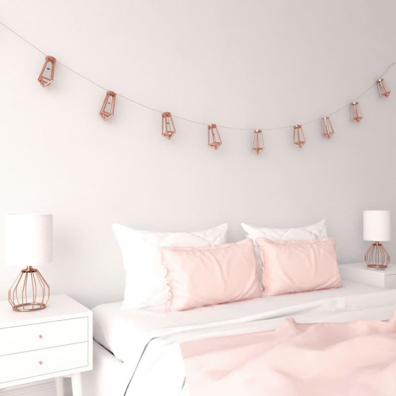 Rose Gold Wall Lighting