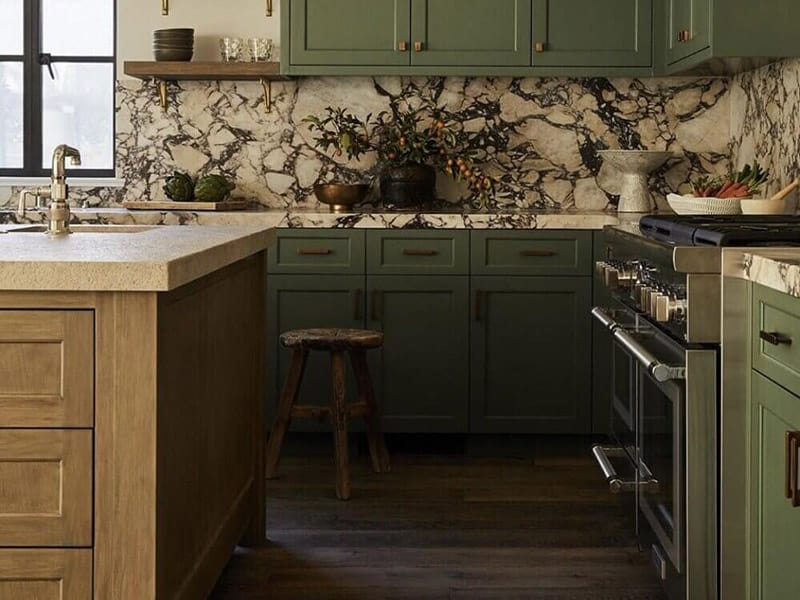 Sage Green Cabinets 