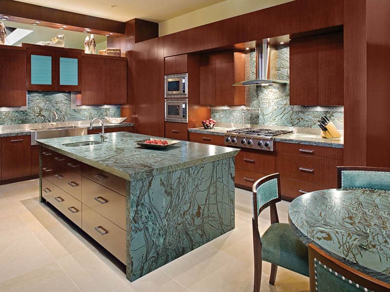 Sapphire Blue Granite Island 