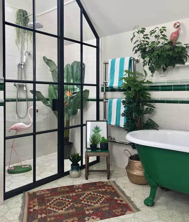 Soft Green Bathtub