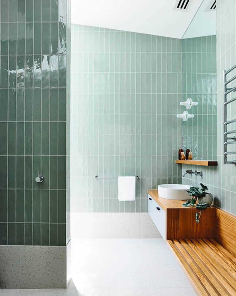 Soft Mint Green Tiles