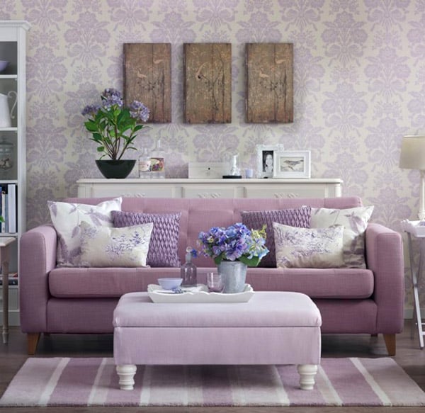Soft Purple And Pink