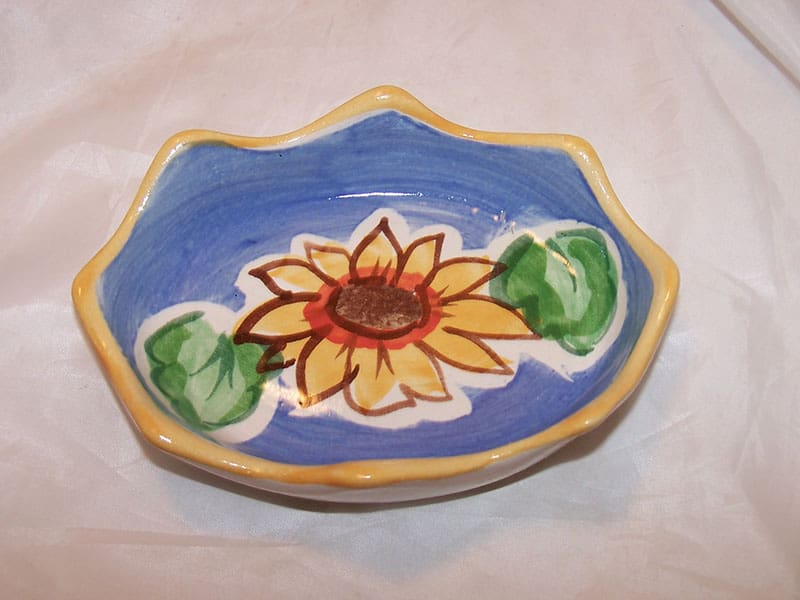 Sunflower Soap Dish