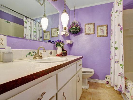 37+ Purple Bathroom Ideas - Bath In Dreamy Tone 2024