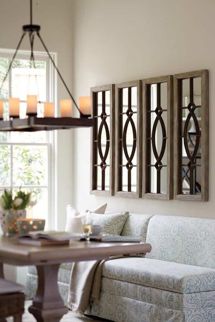Transom Window Mirror