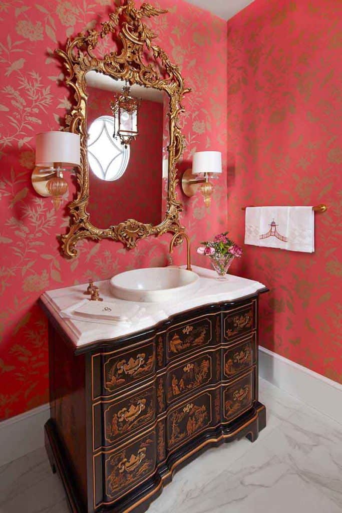 Victorian Powder Room