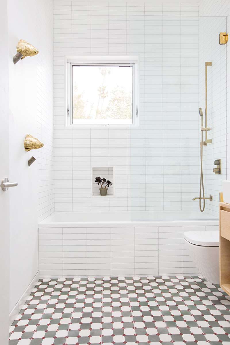 White Tiles On The Walls