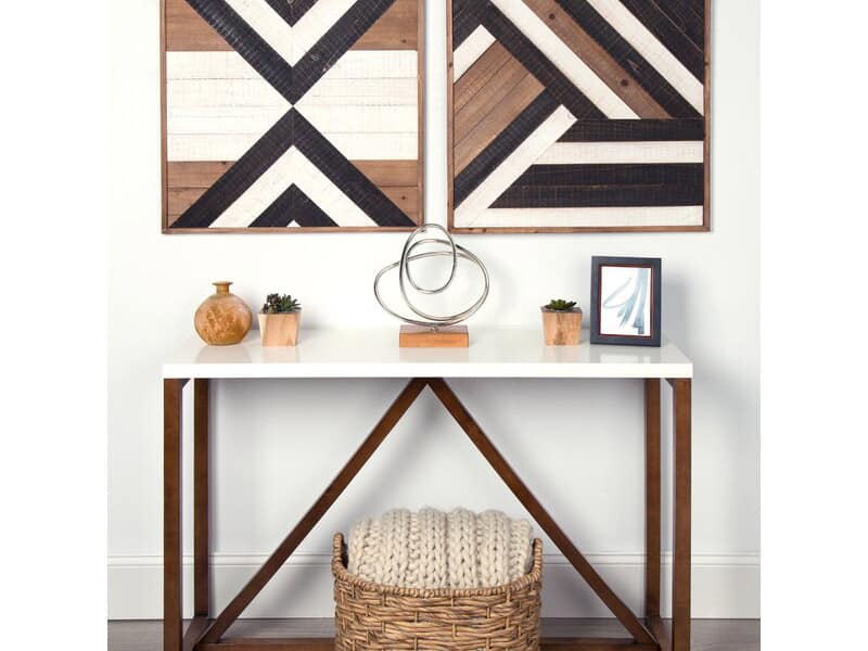 Wooden Geometric Wall Art