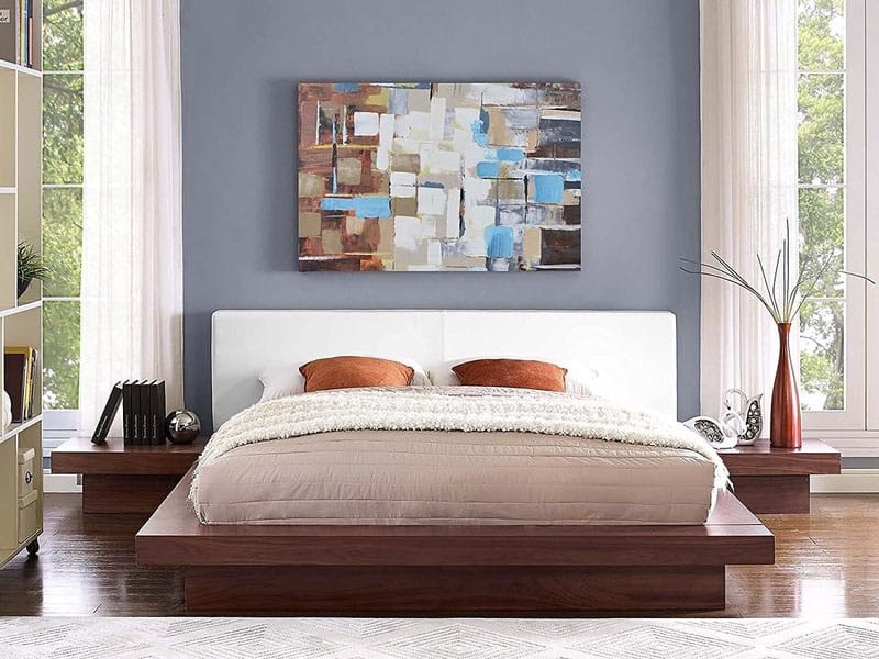 Wooden Platform Bed 