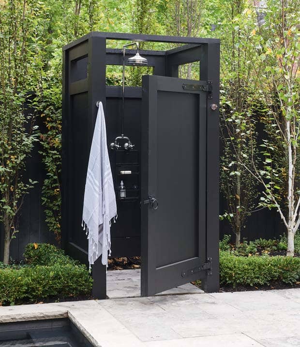 Bathroom Built On Patio 