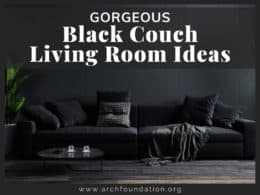 Black Couch Living Room Ideas