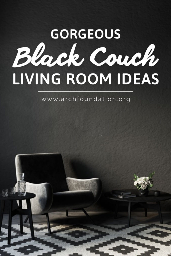 Black Couch Living Room Ideas