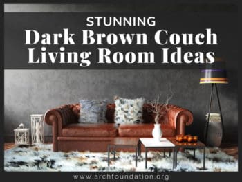 Dark Brown Couch Living Room Ideas