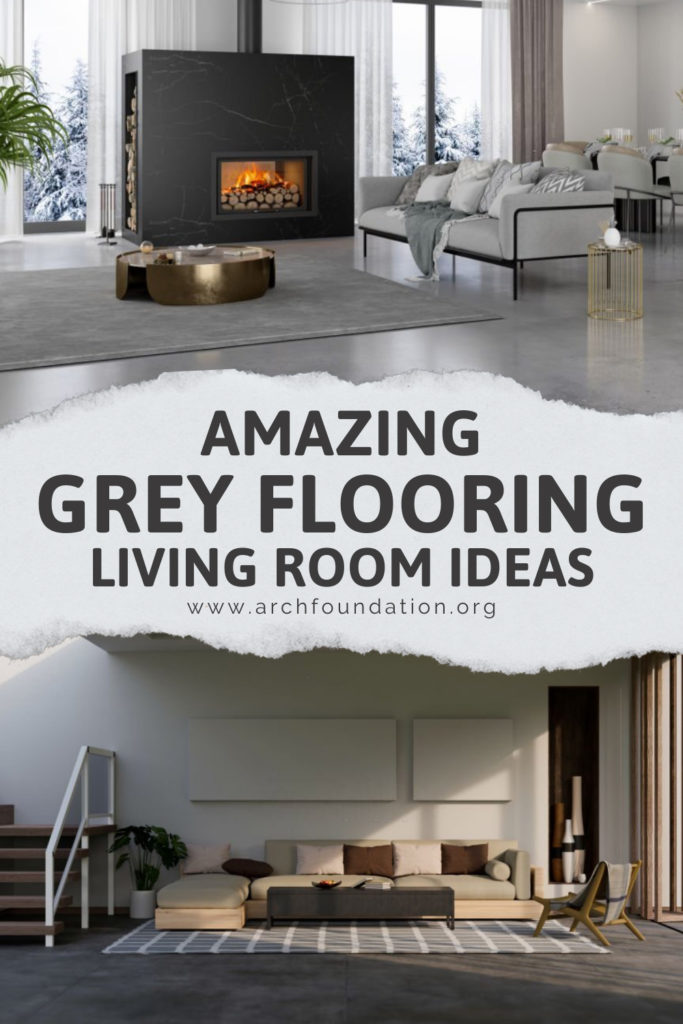 Grey Flooring Living Room Ideas