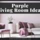 Purple Living Room Ideas