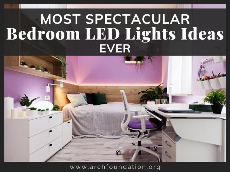 35 Most Spectacular Bedroom LED Lights Ideas Ever 2024