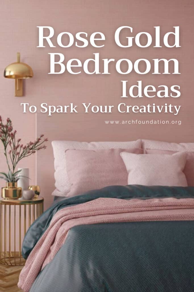 Rose Gold Bedroom Ideas