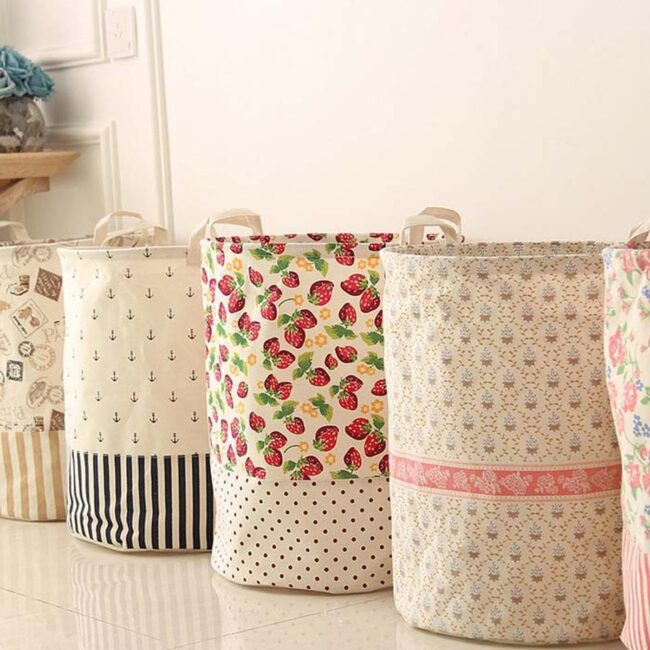 Textile Storage Buckets