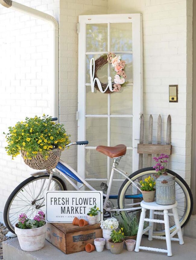 Bicycle-Centric Cottage Nook
