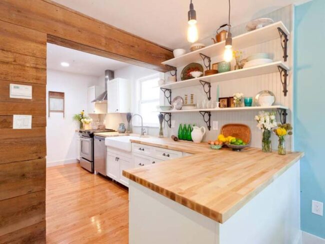 Natural Wood Texture Accents