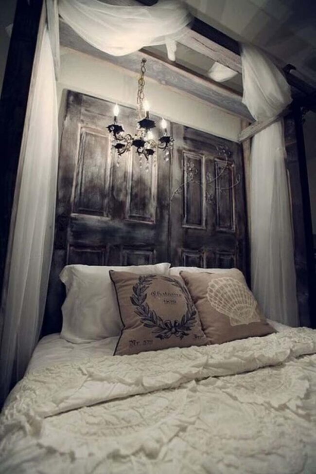Unique Wood Headboard Upgrade