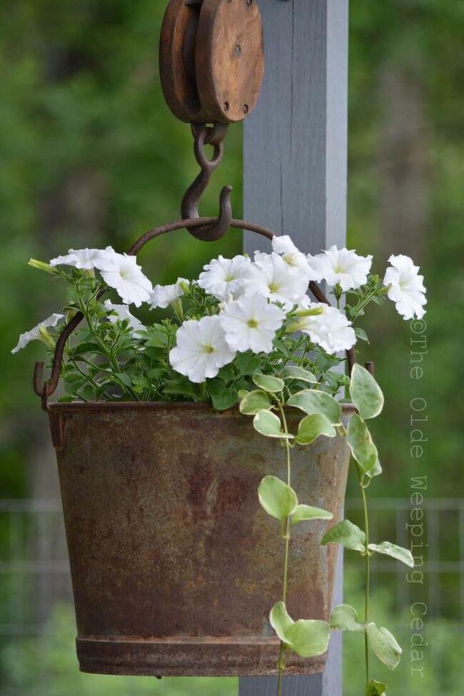 Rustic Container Charm